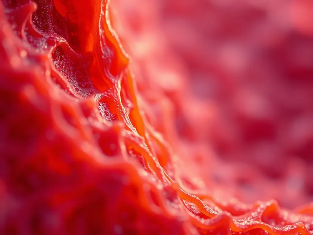 Abstract biological texture, microscopic view of muscle fibe